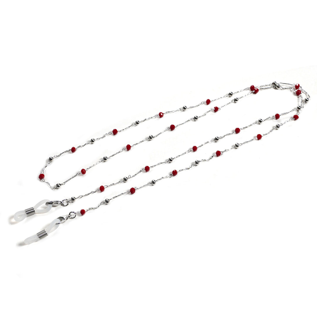Stylische Perlen-Brillenband Karnz