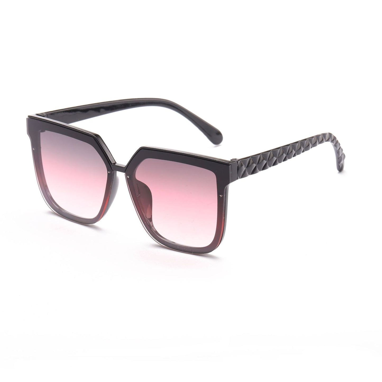 Damen modische Sonnenbrille mit innovativem polygonalen Design Karnz