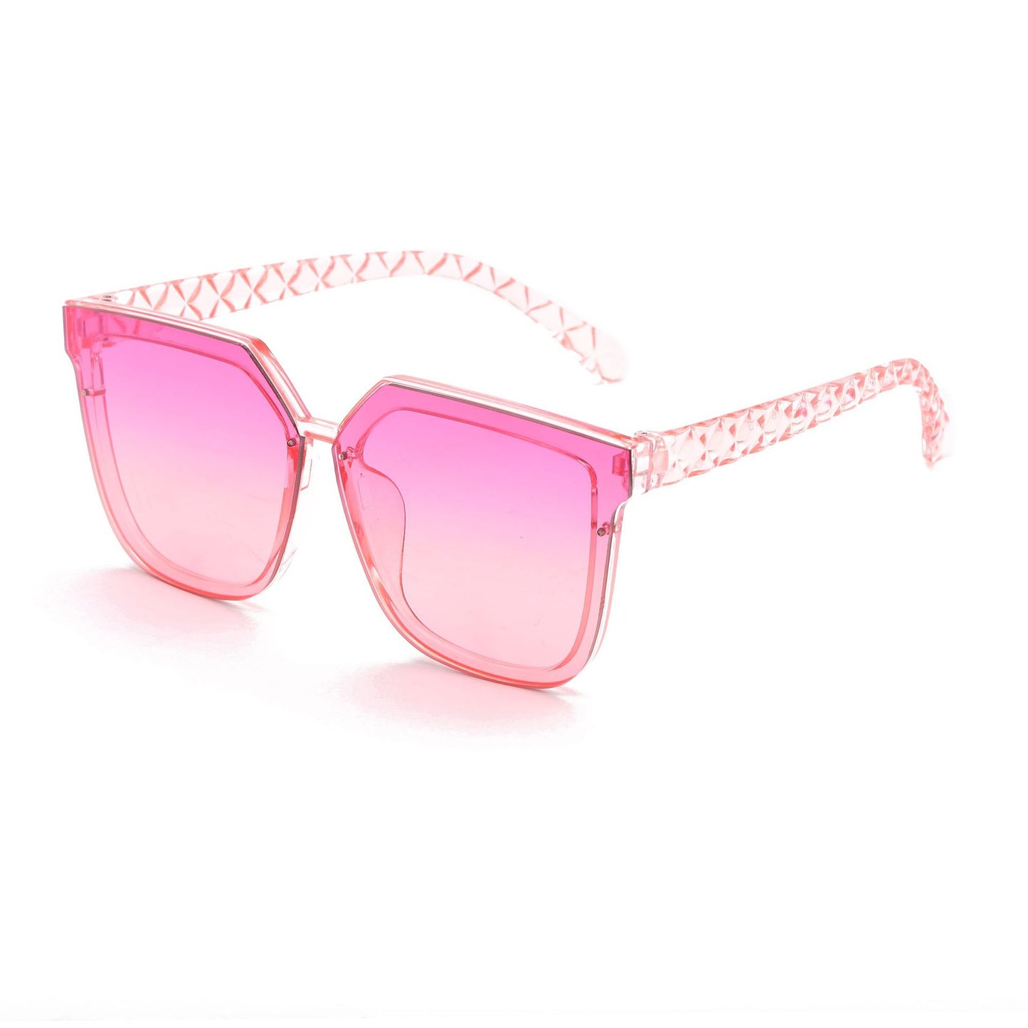 Damen modische Sonnenbrille mit innovativem polygonalen Design Karnz