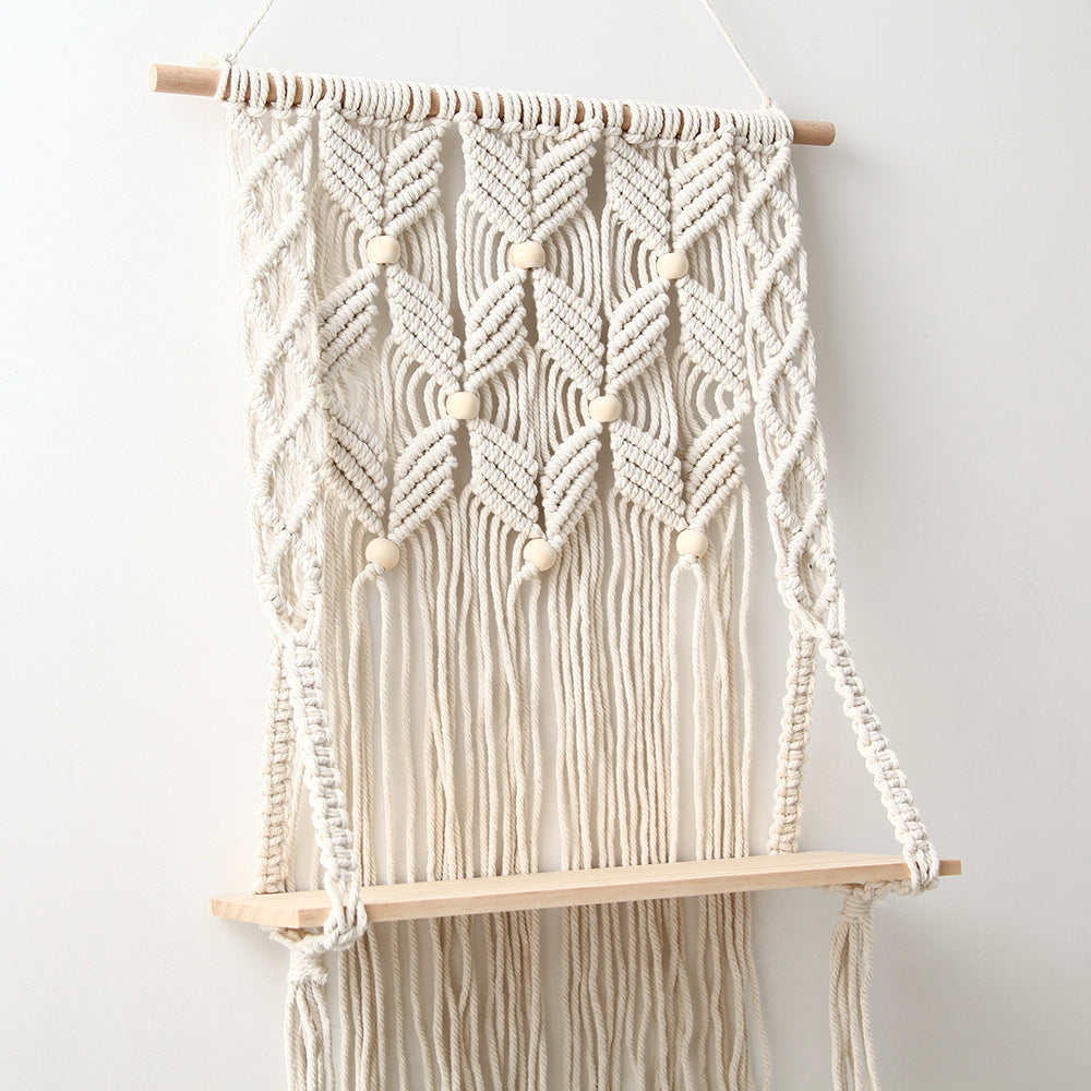 Macrame Wandregal Organizer Karnz