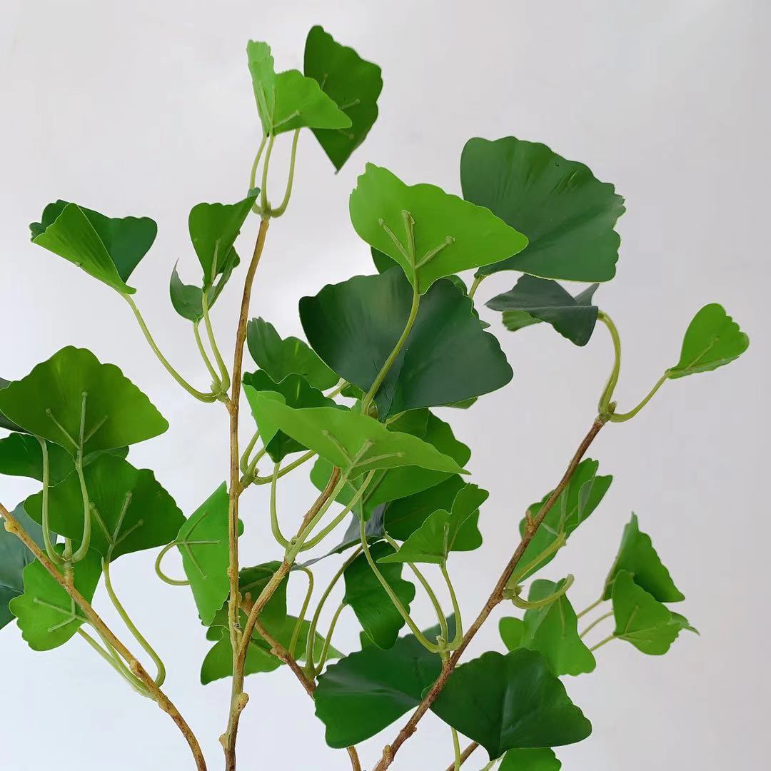 Dekorativer Ginkgo-Blatt-Stiel