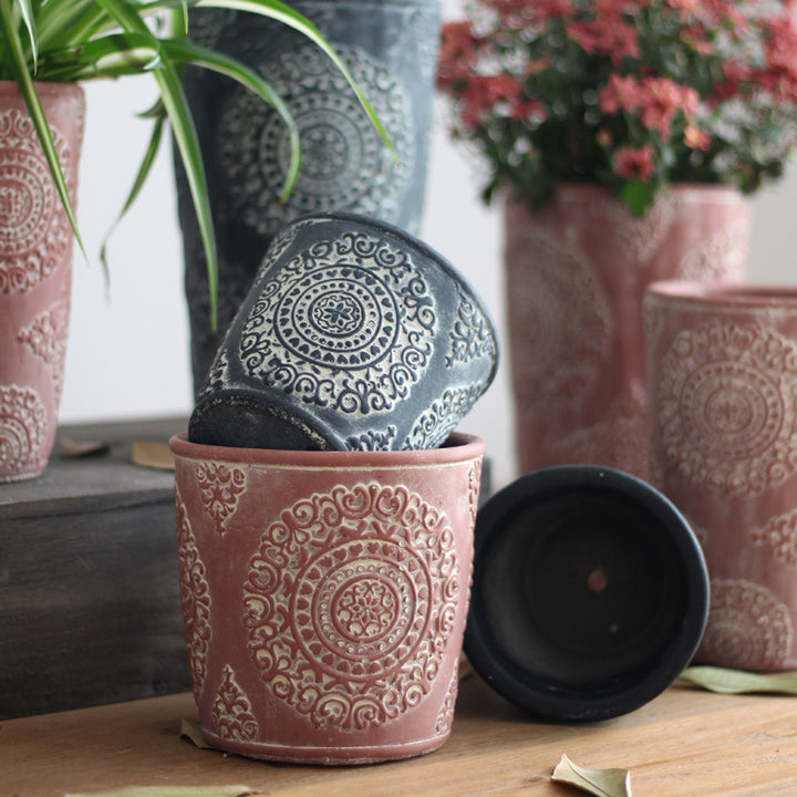 Eleganter Blumenvase aus Keramik Karnz