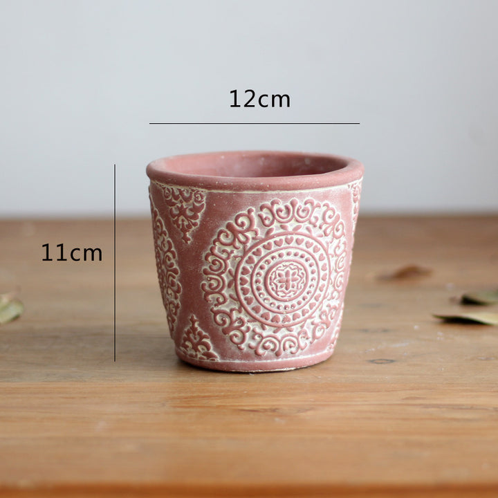 Eleganter Blumenvase aus Keramik Karnz