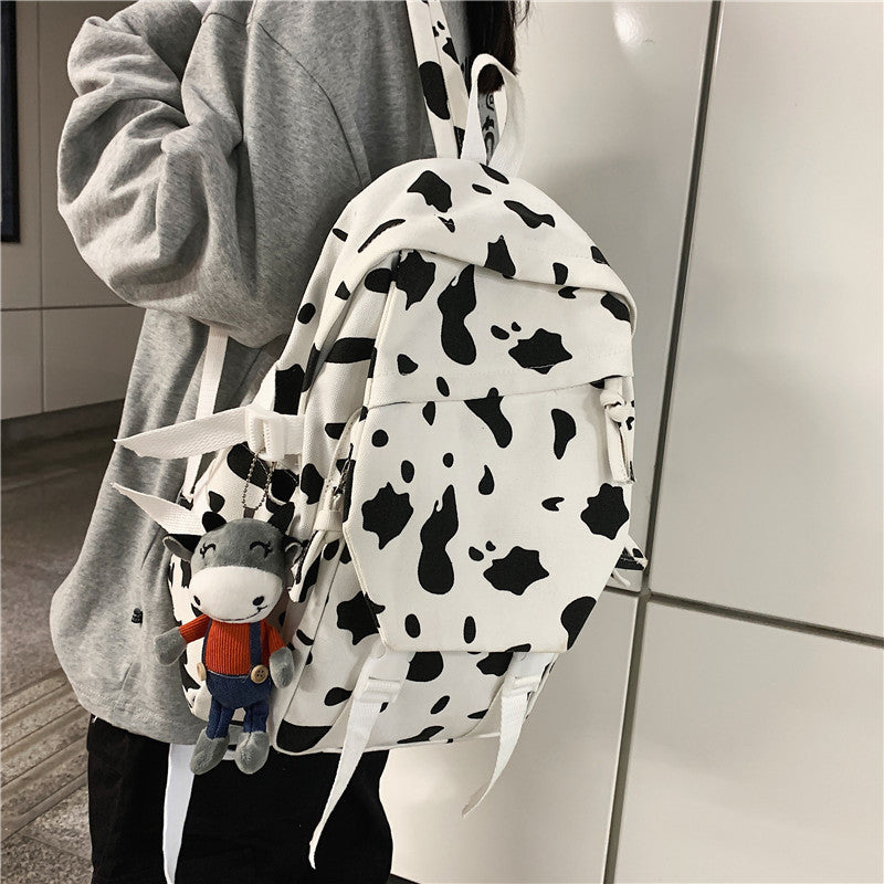 Fun Kuh-Muster Rucksack Karnz