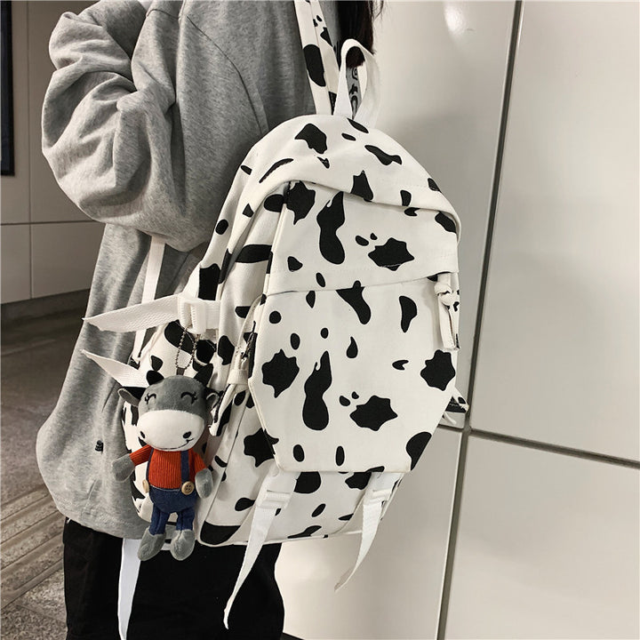 Fun Kuh-Muster Rucksack Karnz