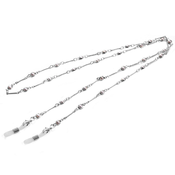 Premium Perlen-betonte Brillen Kette Karnz