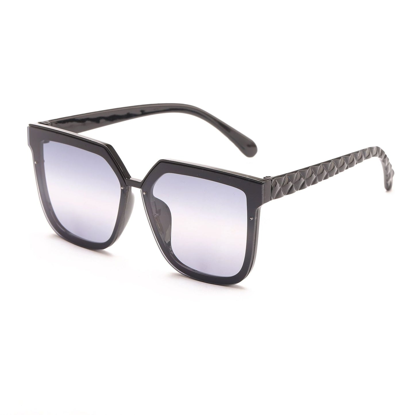 Damen modische Sonnenbrille mit innovativem polygonalen Design Karnz