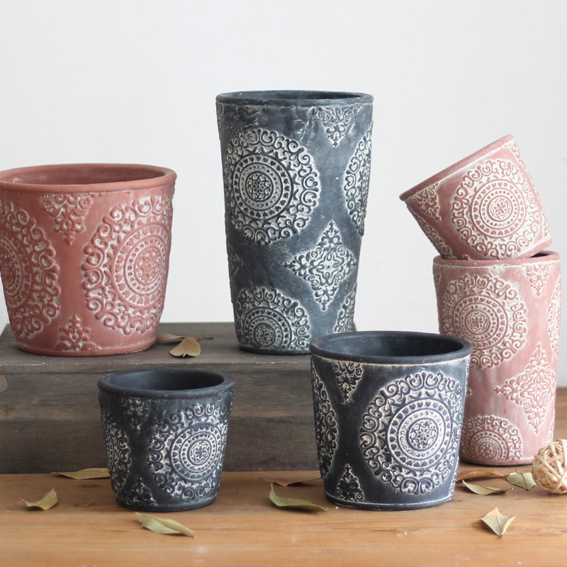 Eleganter Blumenvase aus Keramik Karnz