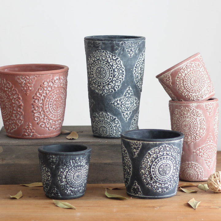 Eleganter Blumenvase aus Keramik Karnz