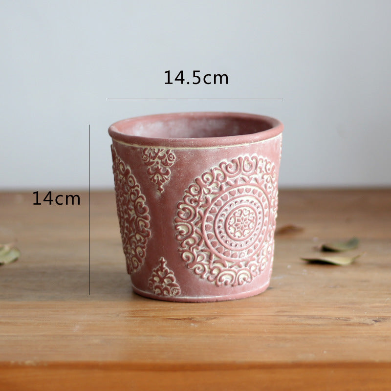 Eleganter Blumenvase aus Keramik Karnz