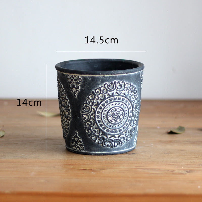 Eleganter Blumenvase aus Keramik Karnz