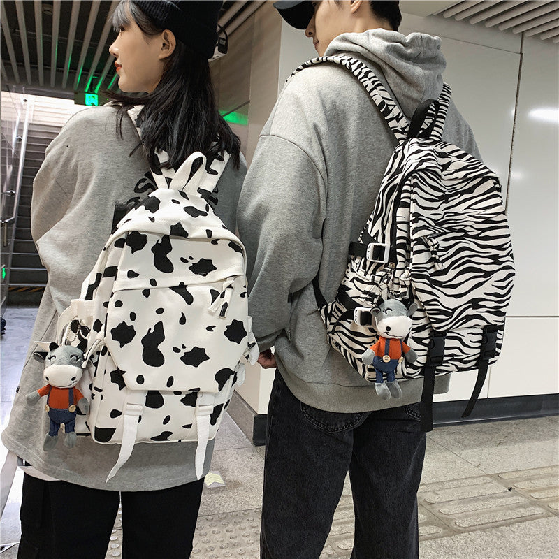 Fun Kuh-Muster Rucksack Karnz