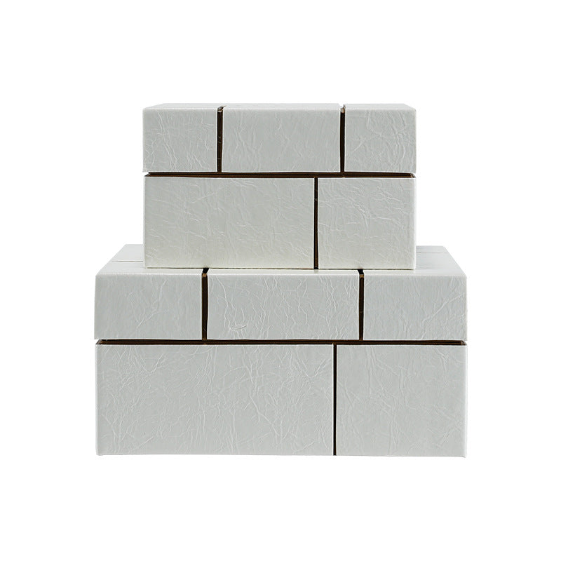 Elegante dekorative Aufbewahrungsboxenset