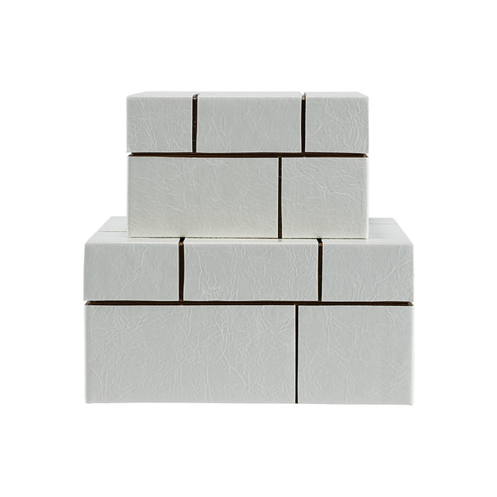 Elegante dekorative Aufbewahrungsboxenset