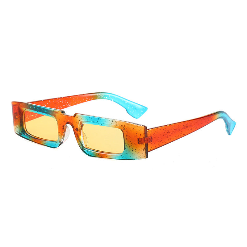 Damen Vintage-inspirierte Sonnenbrille im geometrischen Design Karnz