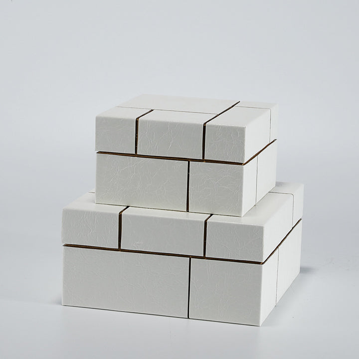 Elegante dekorative Aufbewahrungsboxenset