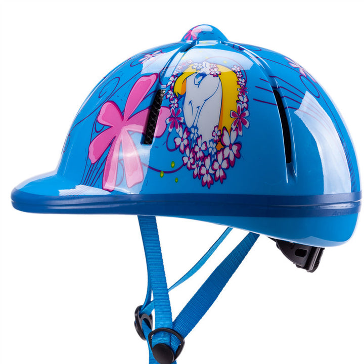 Kindersicherheitshelm mit lustigem Einhorn-Design Karnz