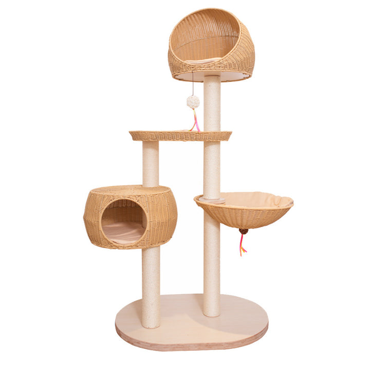 Katzenbaum aus natürlichem Material Karnz