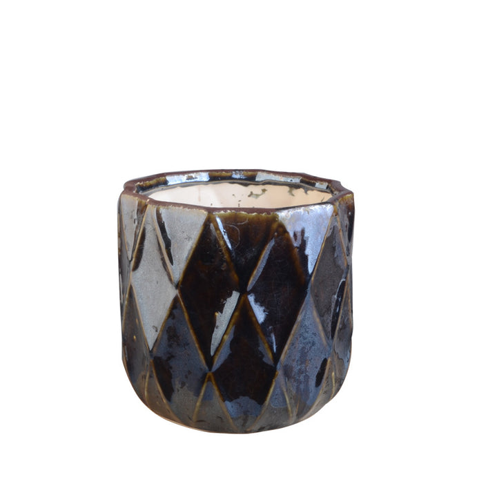 Elegante geometrische Pflanzenschale Karnz