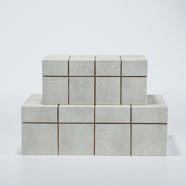 Elegante dekorative Aufbewahrungsboxen