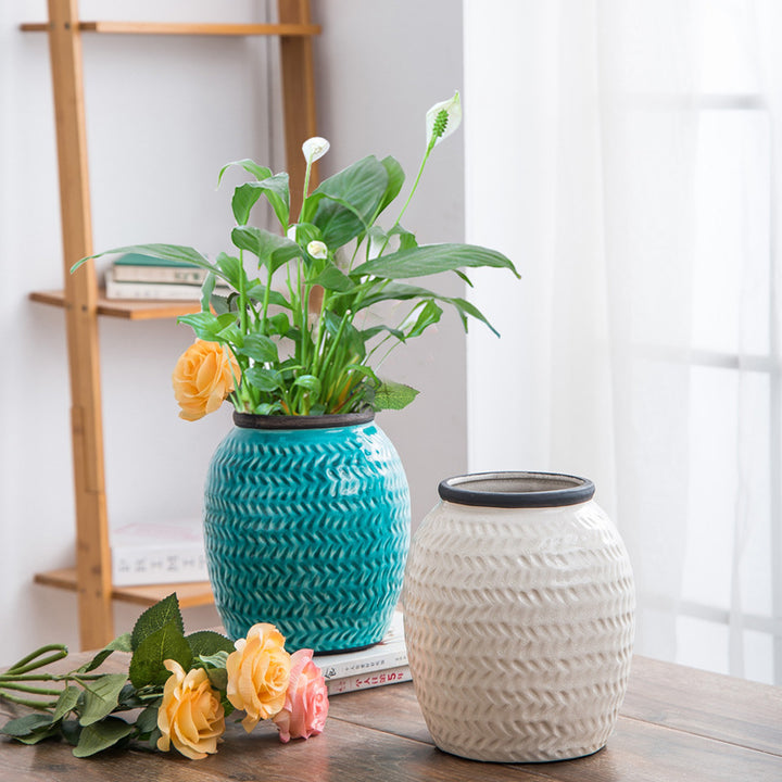 Dekorative Keramikvase Karnz