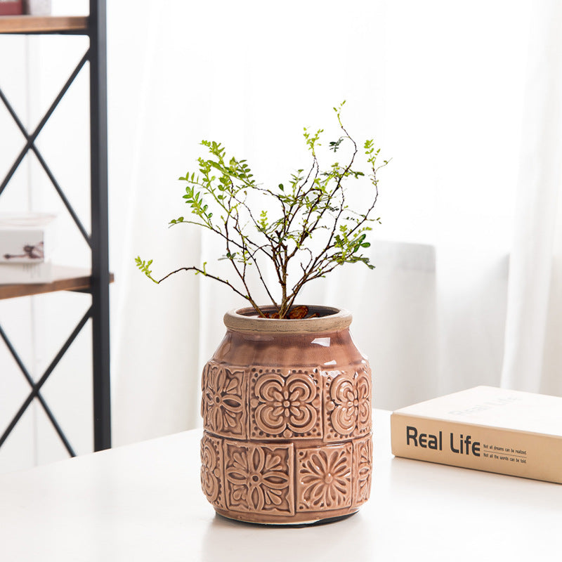 Dekorativer Blumentopf Karnz