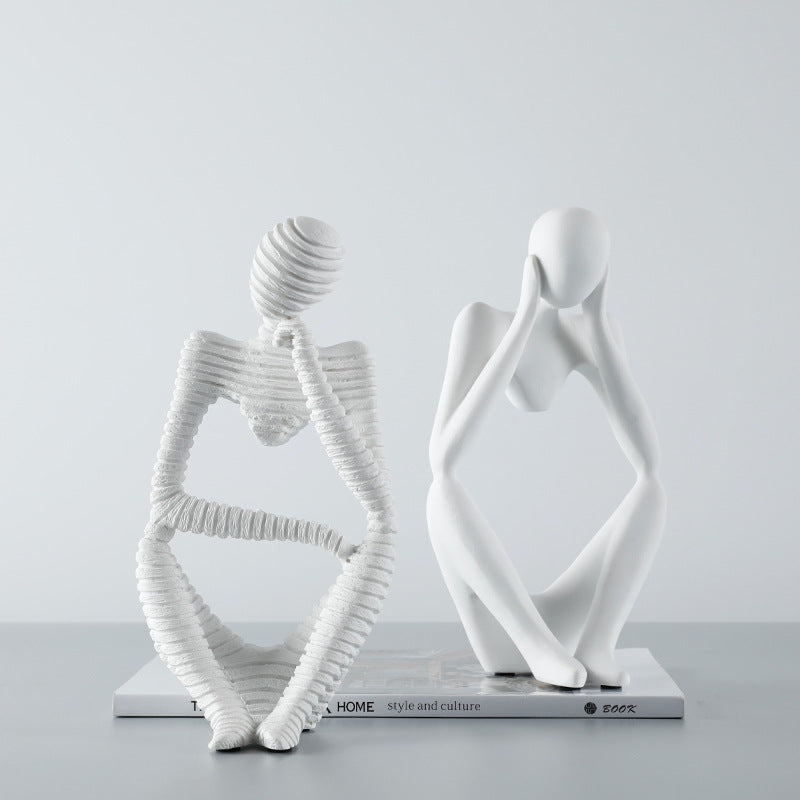 Abstrakte menschliche Figur Skulptur