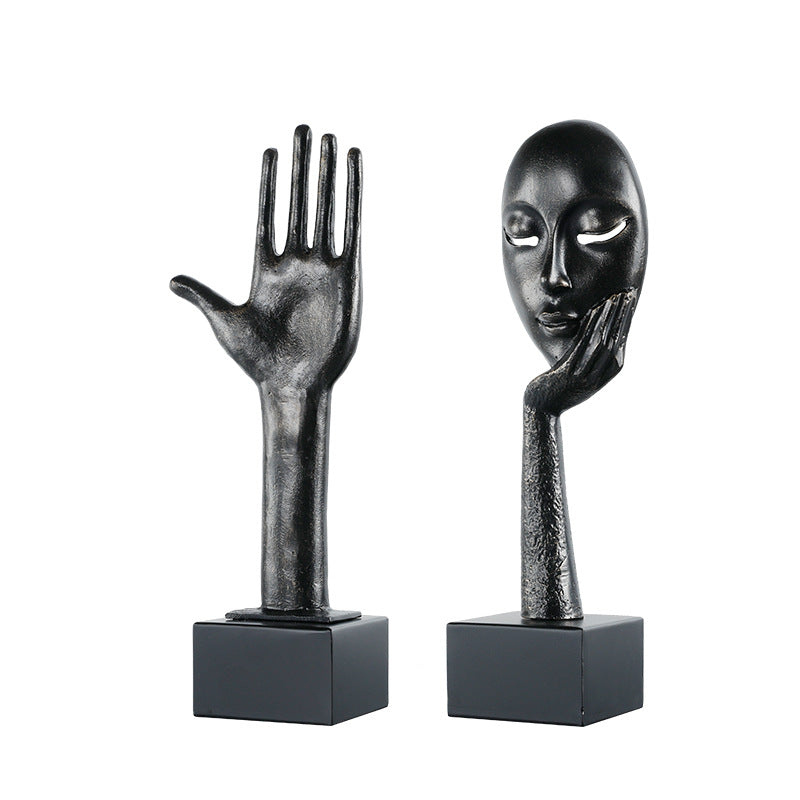 Abstrakte Hand Skulptur