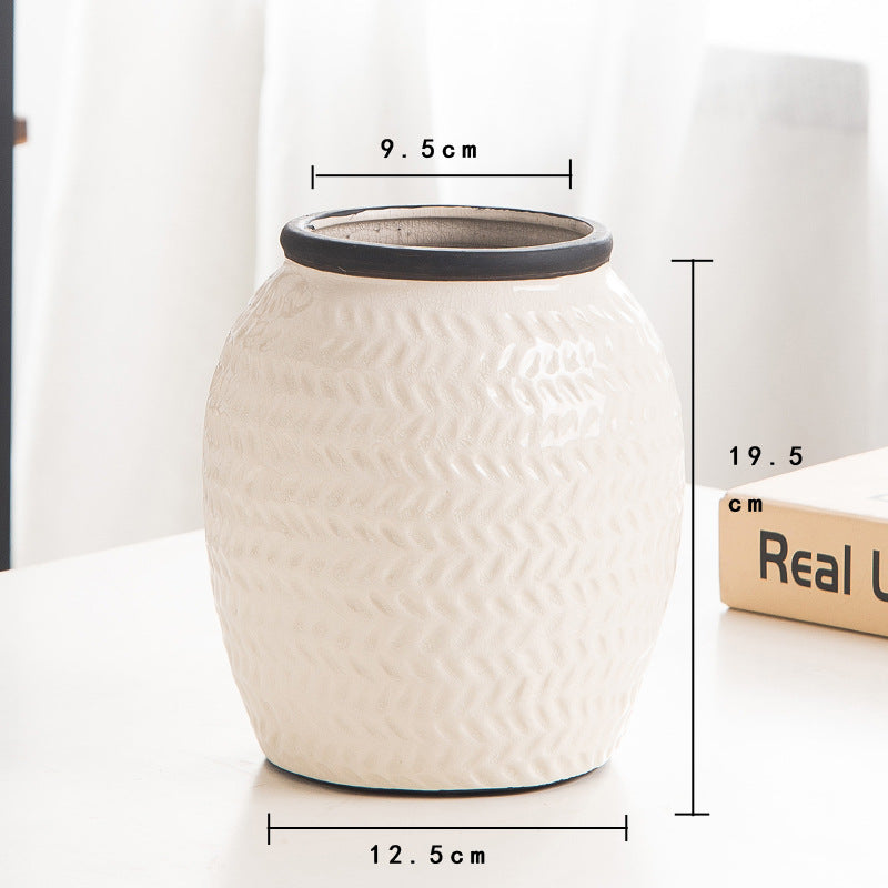 Dekorative Keramikvase Karnz