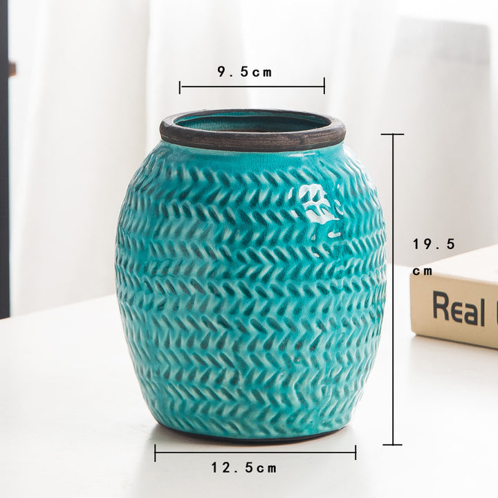 Dekorative Keramikvase Karnz