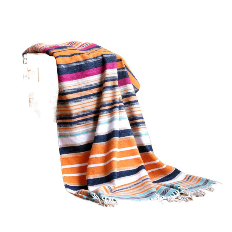 Weiche Strickdecke