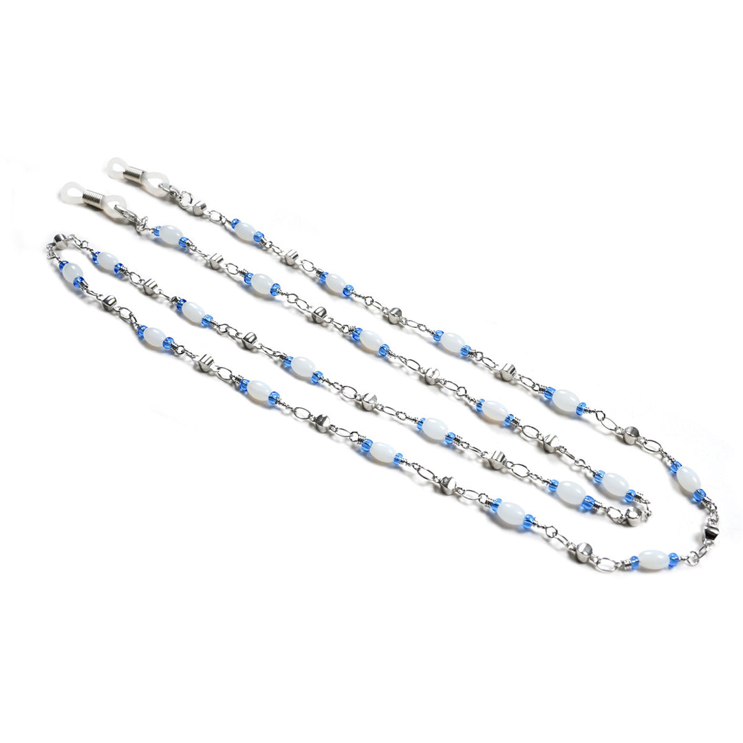 Chic Perlen Brillen Kette Karnz
