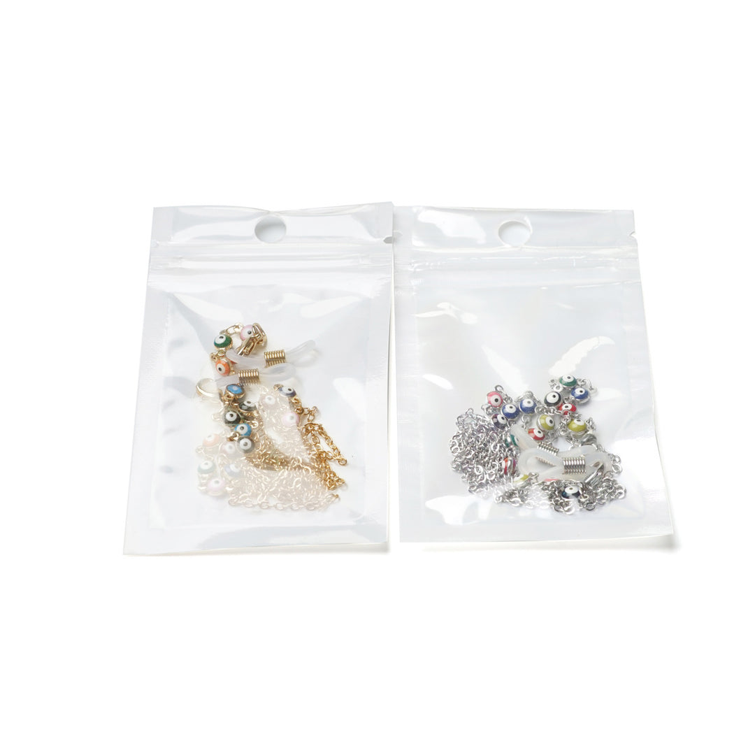 Bunte Charm Brille Kette Karnz