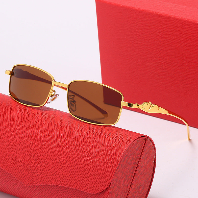 Damen elegante Korrektionsbrille im modernen Design mit hochwertigem Metallrahmen Karnz