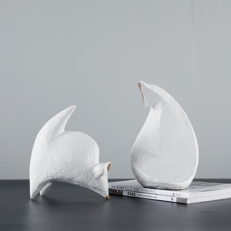 Dekorative moderne abstrakte Skulptur