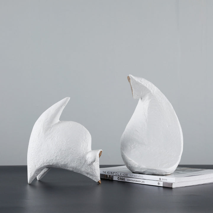 Dekorative moderne abstrakte Skulptur