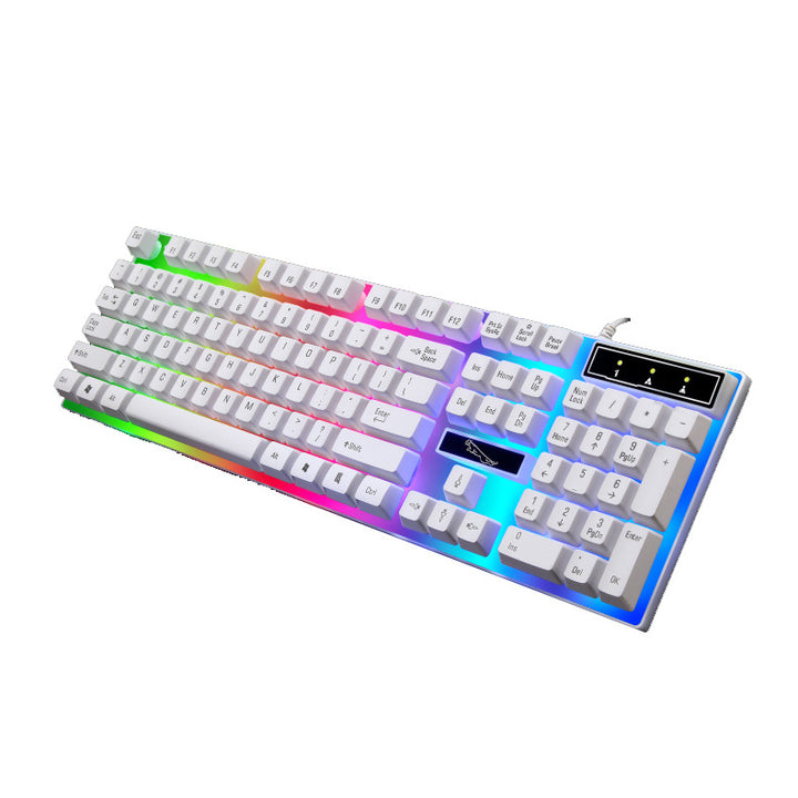 RGB hintergrundbeleuchtete mechanische Gaming-Tastatur Karnz