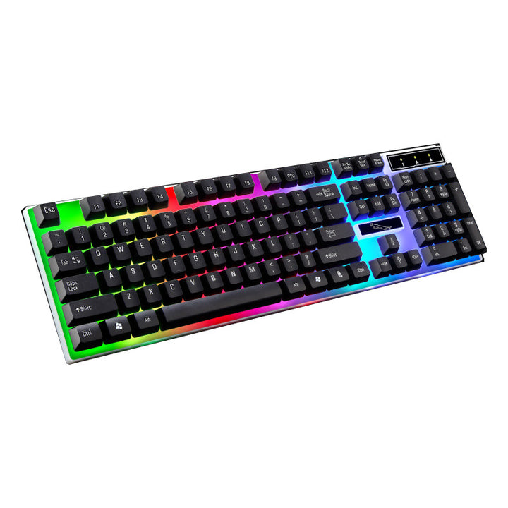 RGB hintergrundbeleuchtete mechanische Gaming-Tastatur Karnz