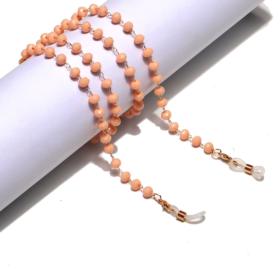 Stylische Perlenbrillekette Karnz