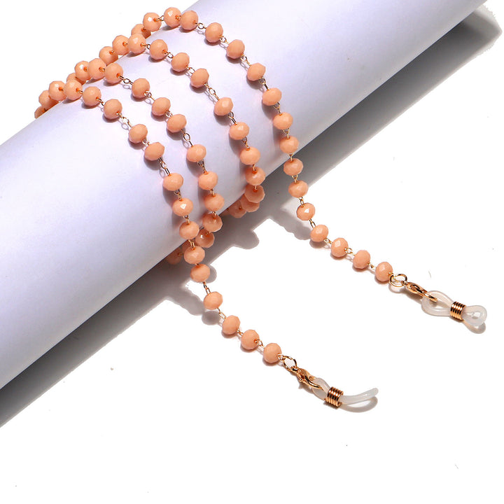 Stylische Perlenbrillekette Karnz