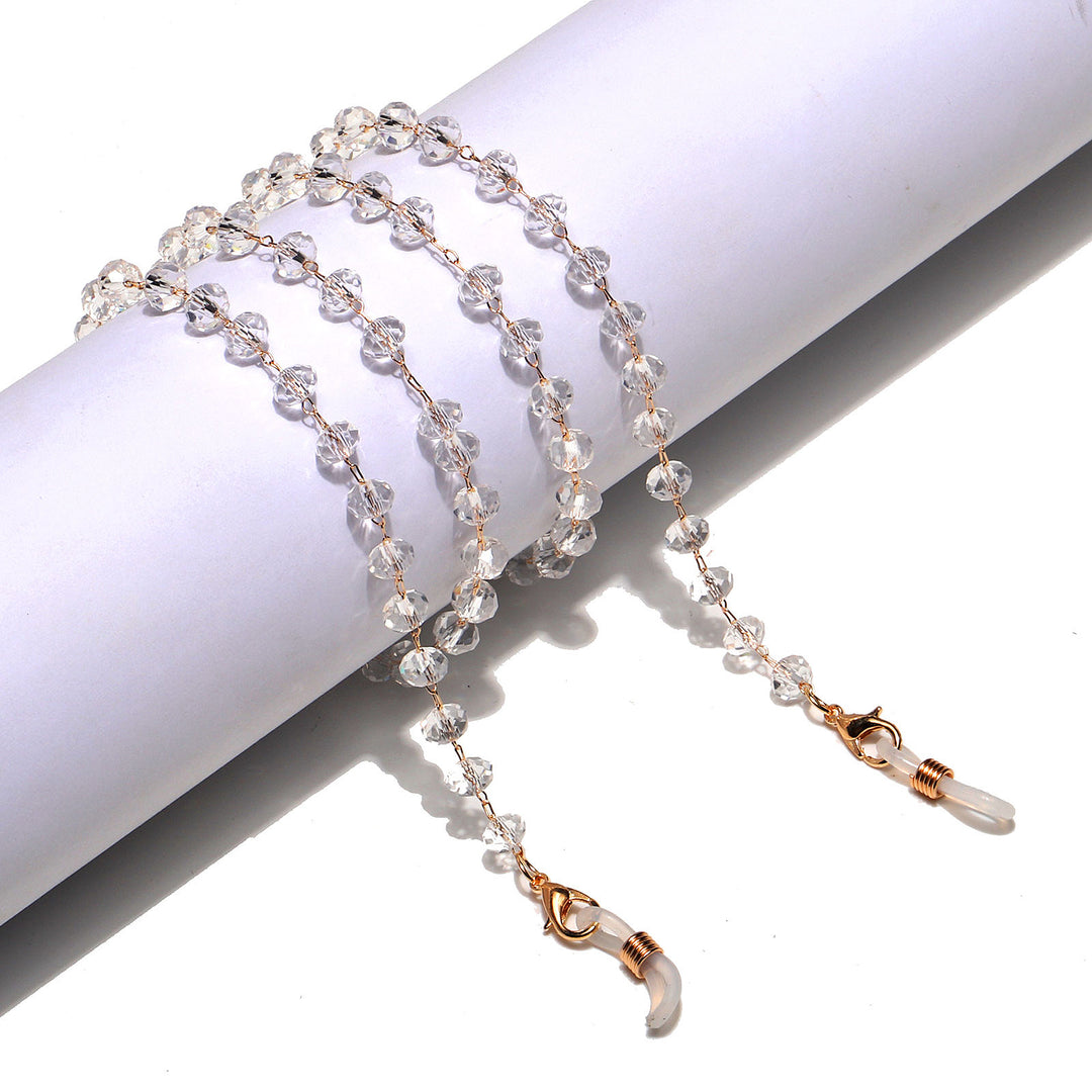 Stylische Perlenbrillekette Karnz