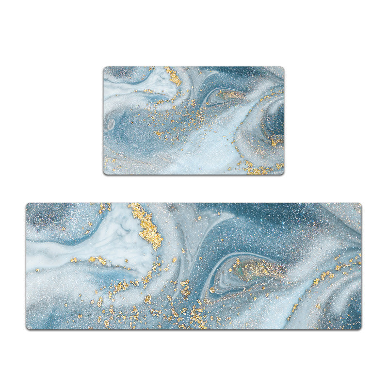 Künstlerisches Marmor-Konsole Tischmatte Set Karnz