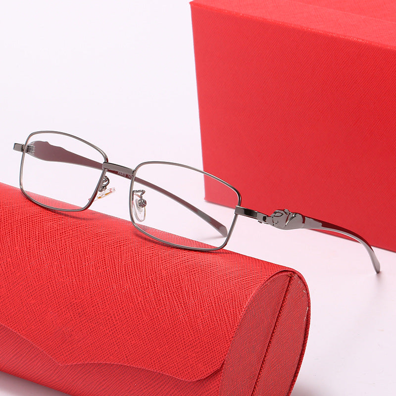 Damen elegante Korrektionsbrille im modernen Design mit hochwertigem Metallrahmen Karnz