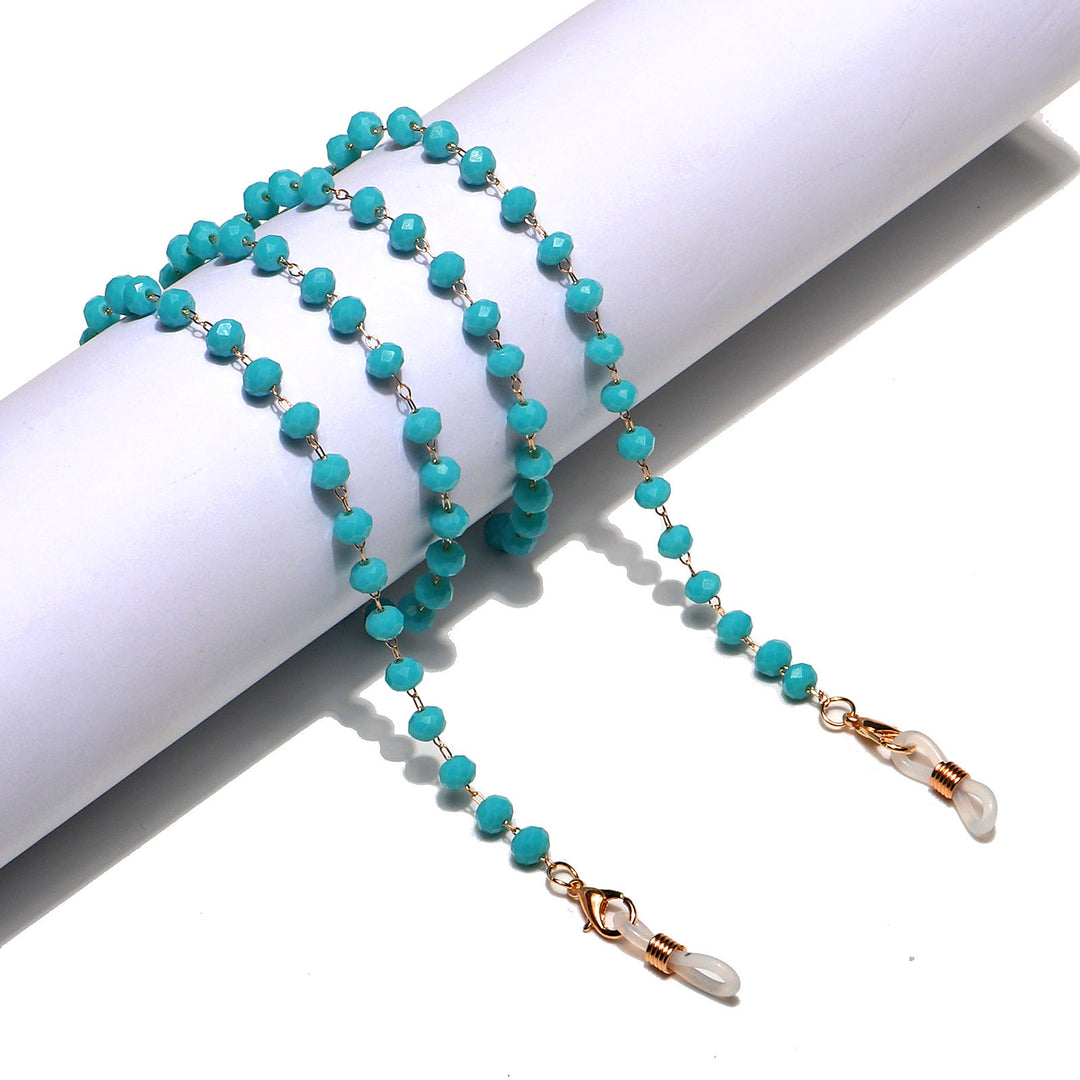 Stylische Perlenbrillekette Karnz