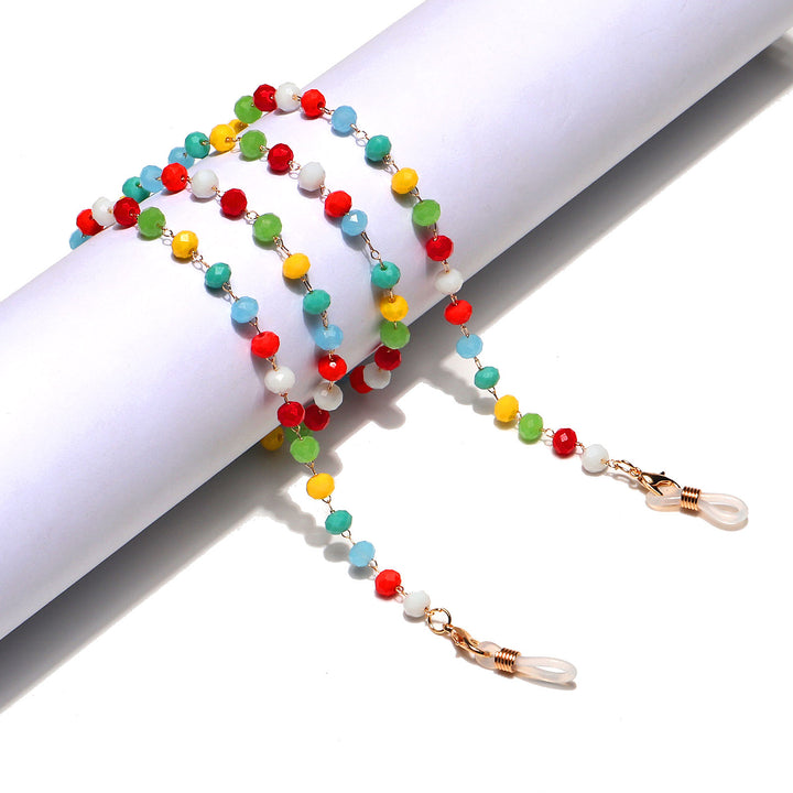 Stylische Perlenbrillekette Karnz