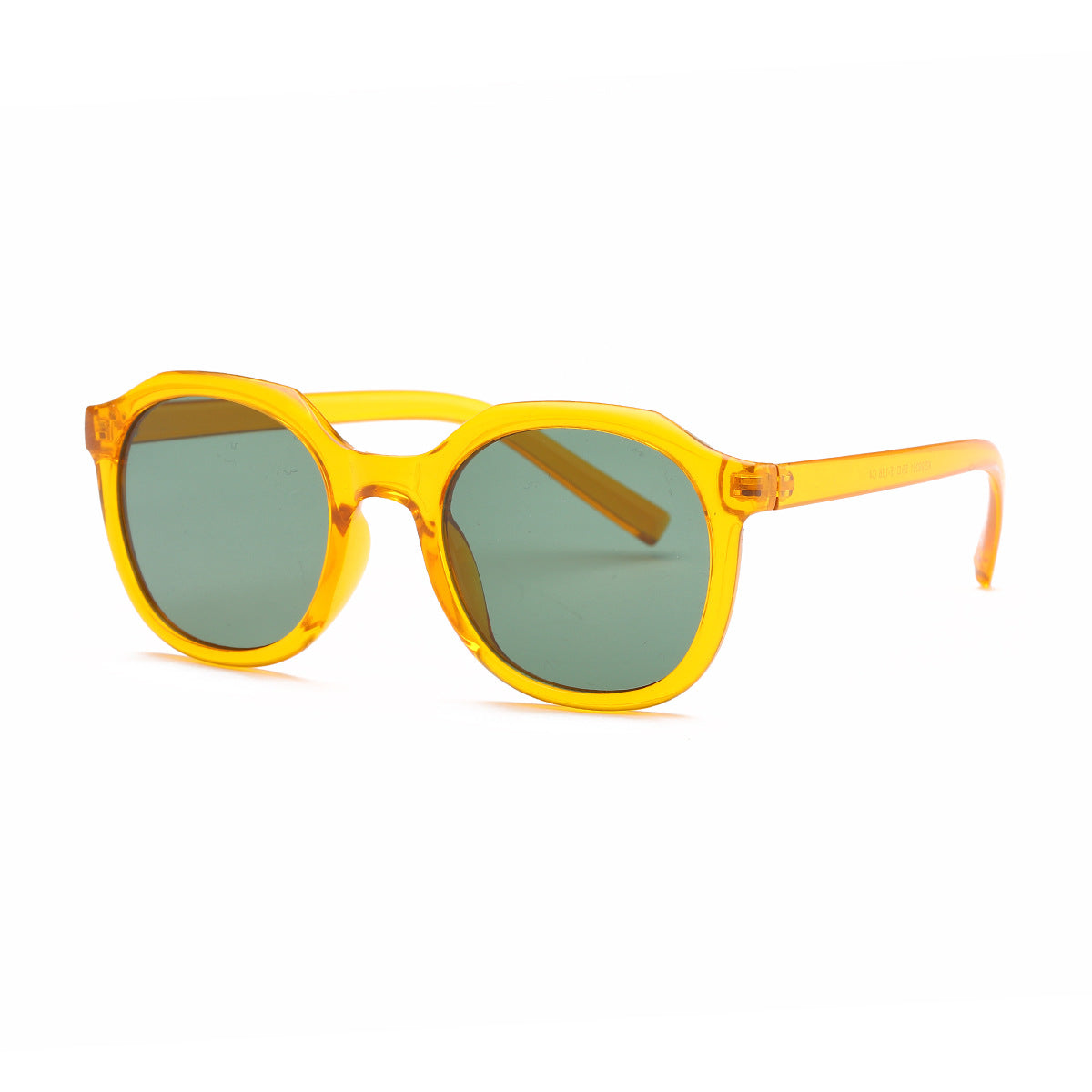 Damen modische Sonnenbrille mit facettenreichem Rahmen und UV-Schutz Karnz