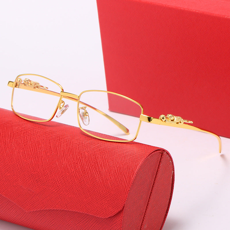 Damen modische Korrektionsbrille mit feinen Verzierungen Karnz