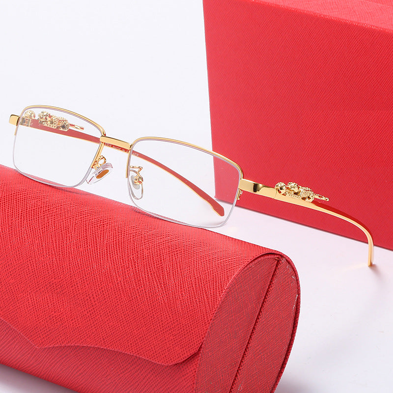 Damen Elegante Korrektionsbrille mit filigranem Design und hochwertigem Metallrahmen Karnz