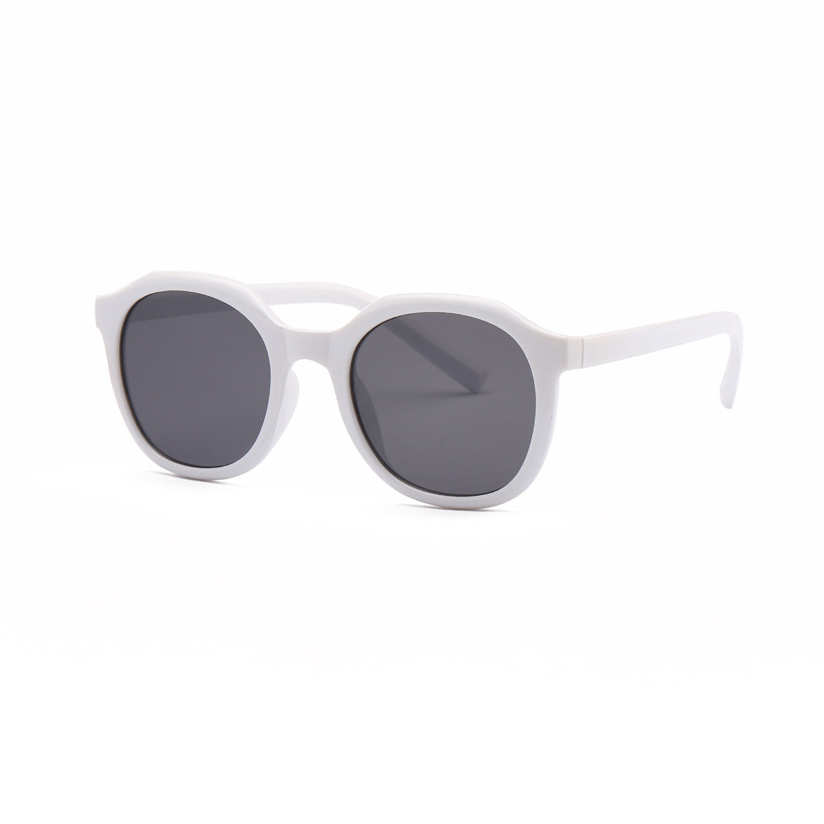 Damen modische Sonnenbrille mit facettenreichem Rahmen und UV-Schutz Karnz