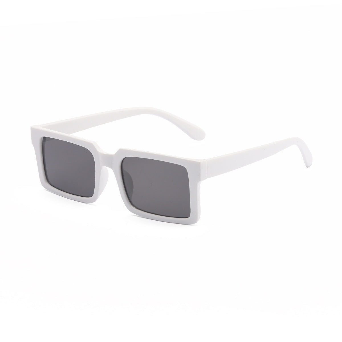 Damen modische rechteckige Sonnenbrille mit gelben Gläsern Karnz